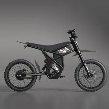 GT73 Electric Dirt Bike – Dual Battery, Rugged & Reliable