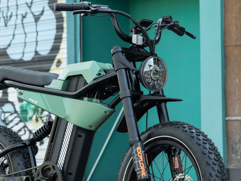 PXiD Mantis P-6 1800W 48V Fat Tire E Bike