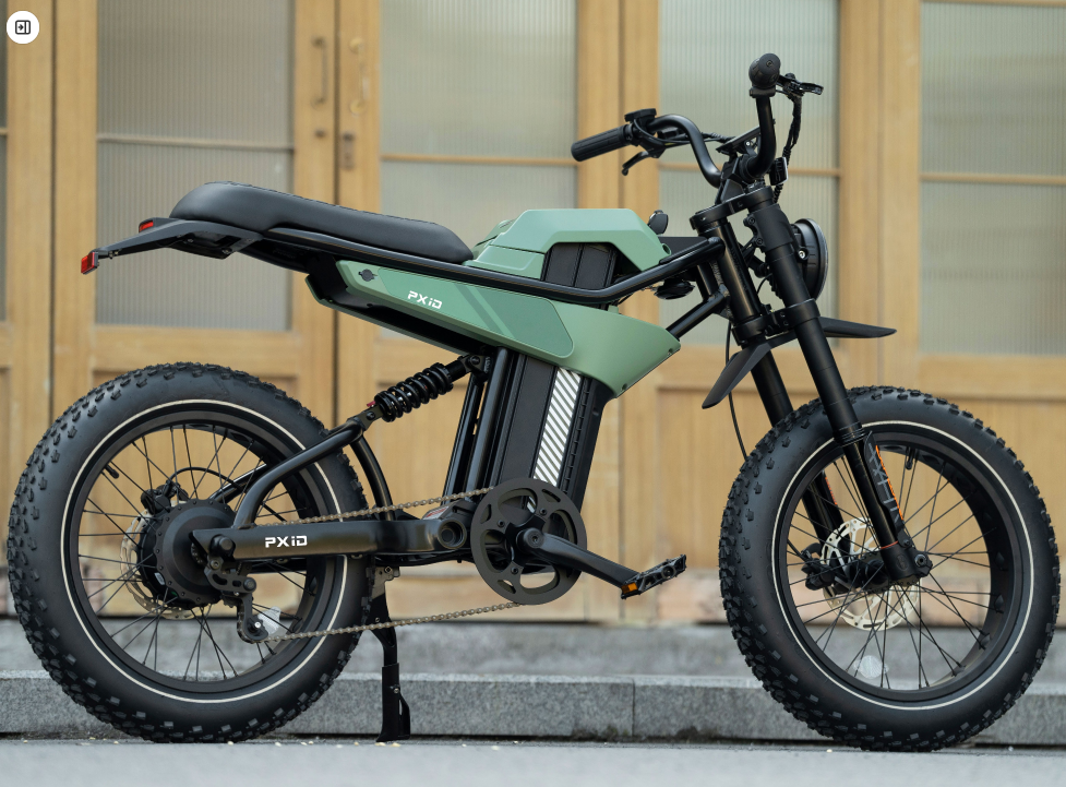 PXiD Mantis P-6 1800W 48V Fat Tire E Bike